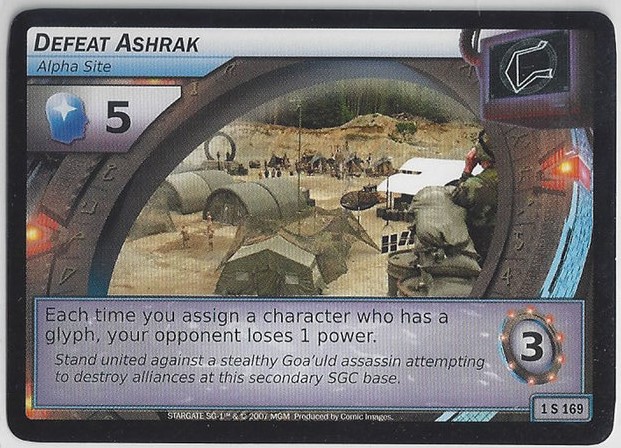 Defeat Ashrak, Alpha Site